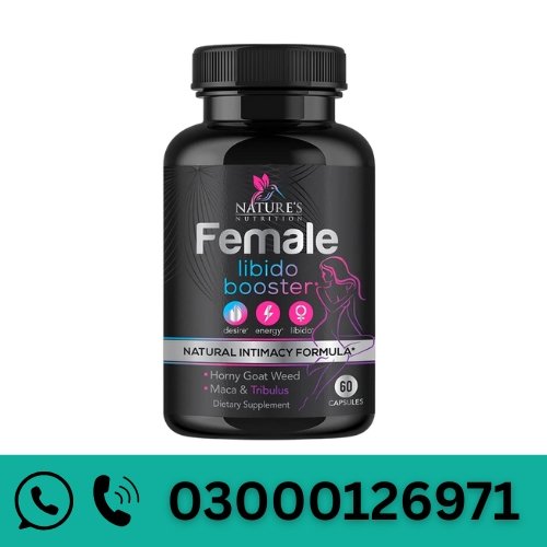 Nature’s Nutrition Female Libido Booster Capsules, 60s