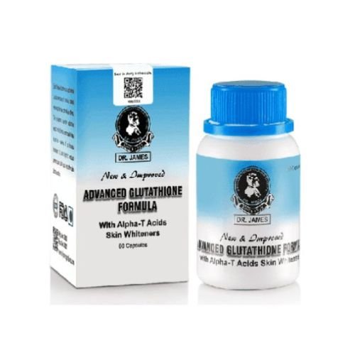 Dr James Advanced Glutathione Skin Whitening Capsules with GMP In Pakistan